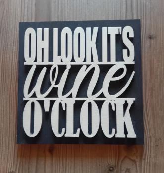 Schriftzug "Oh Look..." 170x170mm